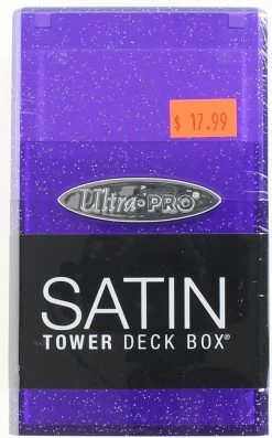 Satin Tower: Glitter Purple