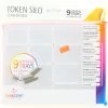 Gamegenic Token Silo Pink/White -Toy Game Store 161311277