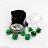 Pizza Dungeon Dual Dice: Green & Black -Toy Game Store 19056