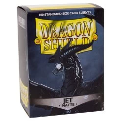 Dragon Shield Sleeves: Matte - Jet (100)