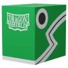 Dragon Shield Deckbox: Double Shell: Green/Black -Toy Game Store ATM30604