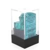 7-set Cube Mini Translucent Teal With White -Toy Game Store CHX20385