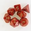 Chessex Mini Dice Scarab Scarlet Gold 2 Chessex Mini Dice Scarab Scarlet Gold -Toy Game Store CHX20414