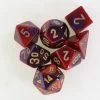 Chessex: Mini Dice Purple-Red With Gold -Toy Game Store CHX20626