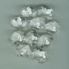Translucent Poly D10 Clear/White (10) -Toy Game Store CHX23201