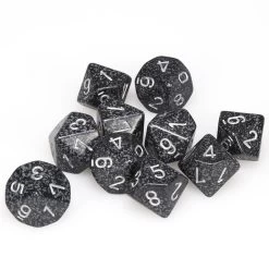 Speckled Poly D10 Ninja (10)