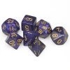 Speckled: Poly Set Golden Cobalt (7) 2 Speckled: Poly Set Golden Cobalt (7) -Toy Game Store CHX25337