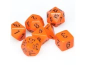 Opaque: Poly Set Orange With Black (7)