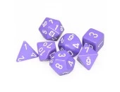 Opaque: Poly Set Purple With White (7)