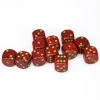 Speckled: 16mm D6 Strawberry (12) 2 Speckled: 16mm D6 Strawberry (12) -Toy Game Store CHX25704
