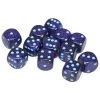 Speckled: 16mm D6 Cobalt (12)
