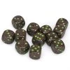 Speckled: 16mm D6 Earth (12) -Toy Game Store CHX25710