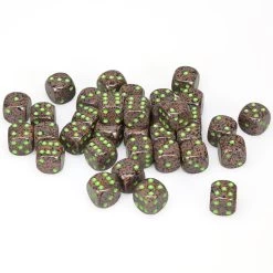 Earth 12mm D6 Dice Block (36) 5 Earth 12mm D6 Dice Block (36) -Toy Game Store CHX25910a