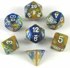 Gemini Poly Blue Gold/White (7)