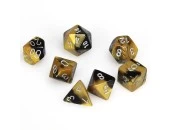 Gemini Poly Black Gold With Silver (7) 3 Gemini Poly Black Gold With Silver (7)