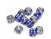 Gemini 16mm D6 Blue Silver/White (12) 3 Gemini 16mm D6 Blue Silver/White (12)