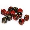 Gemini 3 16mm D6 Black Red/Gold Black (12) -Toy Game Store CHX26633