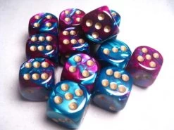 Gemini 16mm D6 Purple-Teal W/ Gold (12)