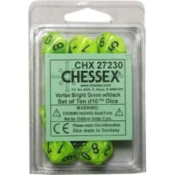 Vortex Poly D10 Bright Green (10)