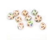 Festive Poly D10 Circus/Black (10)