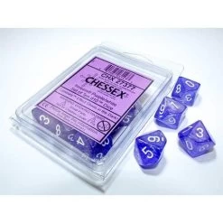 Borealis D10: Luminary Purple/White Numbers (10)