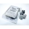 Borealis D10: Luminary Light Smoke/Silver Numbers (10) -Toy Game Store CHX27378