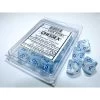 Borealis D10: Luminary Icicle/Light Blue Numbers (10) -Toy Game Store CHX27381