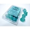 Borealis D10: Luminary Teal/Gold Numbers (10) -Toy Game Store CHX27385