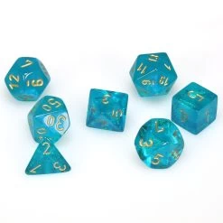 Borealis Poly Teal/Gold (7) -Toy Game Store CHX27486a