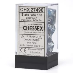 Lustrous Poly Slate/White (7)