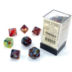 7-set Cube Luminary Nebula Primary With Turquoise