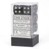 Borealis 16mm D6 Smoke/Silver (12) 2 Borealis 16mm D6 Smoke/Silver (12) -Toy Game Store CHX27628