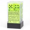 Vortex 16mm D6 Bright Green/Black (12) -Toy Game Store CHX27630