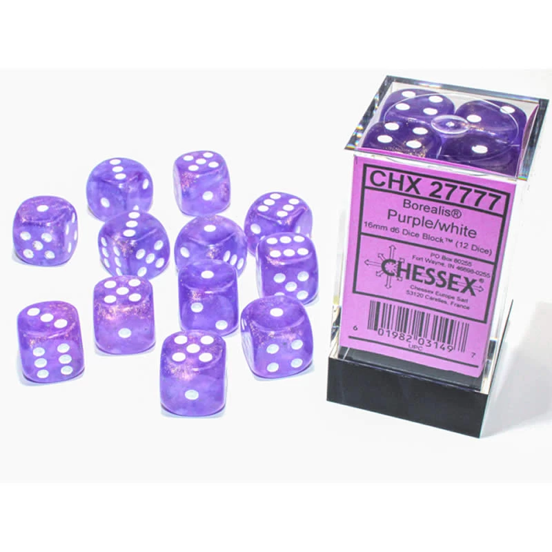 Borealis Luminary 16mm D6 Purple/White (12) 3 Borealis Luminary 16mm D6 Purple/White (12)