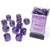 Borealis Luminary 16mm D6 Royal Purple/Gold (12) 2 Borealis Luminary 16mm D6 Royal Purple/Gold (12) -Toy Game Store CHX27787