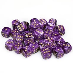 Vortex 12mm D6 Purple/Gold Block (36)