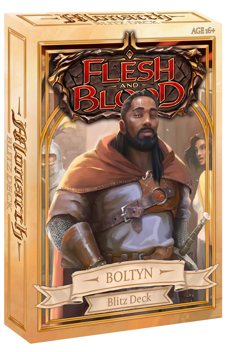 Flesh & Blood: Monarch - Blitz Deck: Boltyn 3 Flesh & Blood: Monarch - Blitz Deck: Boltyn