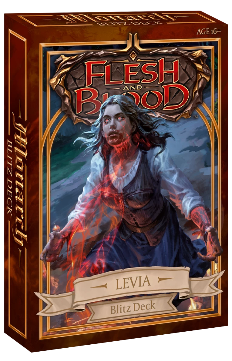 Flesh & Blood: Monarch - Blitz Deck: Levia 3 Flesh & Blood: Monarch - Blitz Deck: Levia