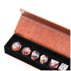 Foam Brain Games: Magnetic Dice Vault - Brown Leatherette 11 Foam Brain Games: Magnetic Dice Vault - Brown Leatherette -Toy Game Store FBG6013b