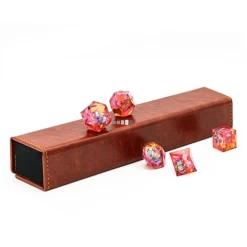 Foam Brain Games: Magnetic Dice Vault - Brown Leatherette 12 Foam Brain Games: Magnetic Dice Vault - Brown Leatherette -Toy Game Store FBG6013c