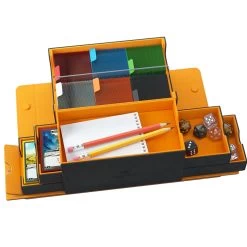 Gamegenic: Game Lair 600+ - Black/Orange -Toy Game Store G20089c