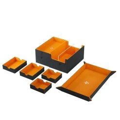 Gamegenic: Game Lair 600+ - Black/Orange -Toy Game Store G20089d