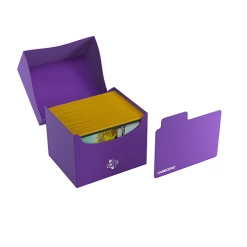 Gamegenic Deck Box: Side Holder 100+ - XL Purple -Toy Game Store G25084c