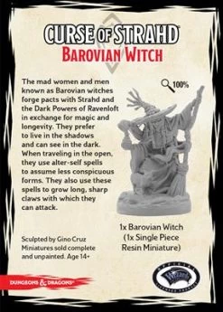 Dungeons & Dragons: Curse Of Strahd - Barovian Witch 7 Dungeons & Dragons: Curse Of Strahd - Barovian Witch -Toy Game Store GF971131b