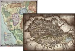 Out Of Abyss Map Set (23" X 16" & 20" X 16")