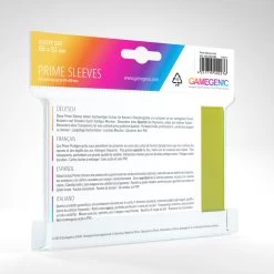 Gamegenic Prime Lime Card Sleeves (100) -Toy Game Store GG1022a