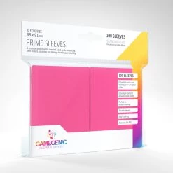 Gamegenic Prime Pink Card Sleeves (100)