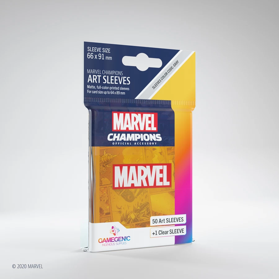 Marvel Champions: Art Sleeves - Blue 3 Marvel Champions: Art Sleeves - Blue