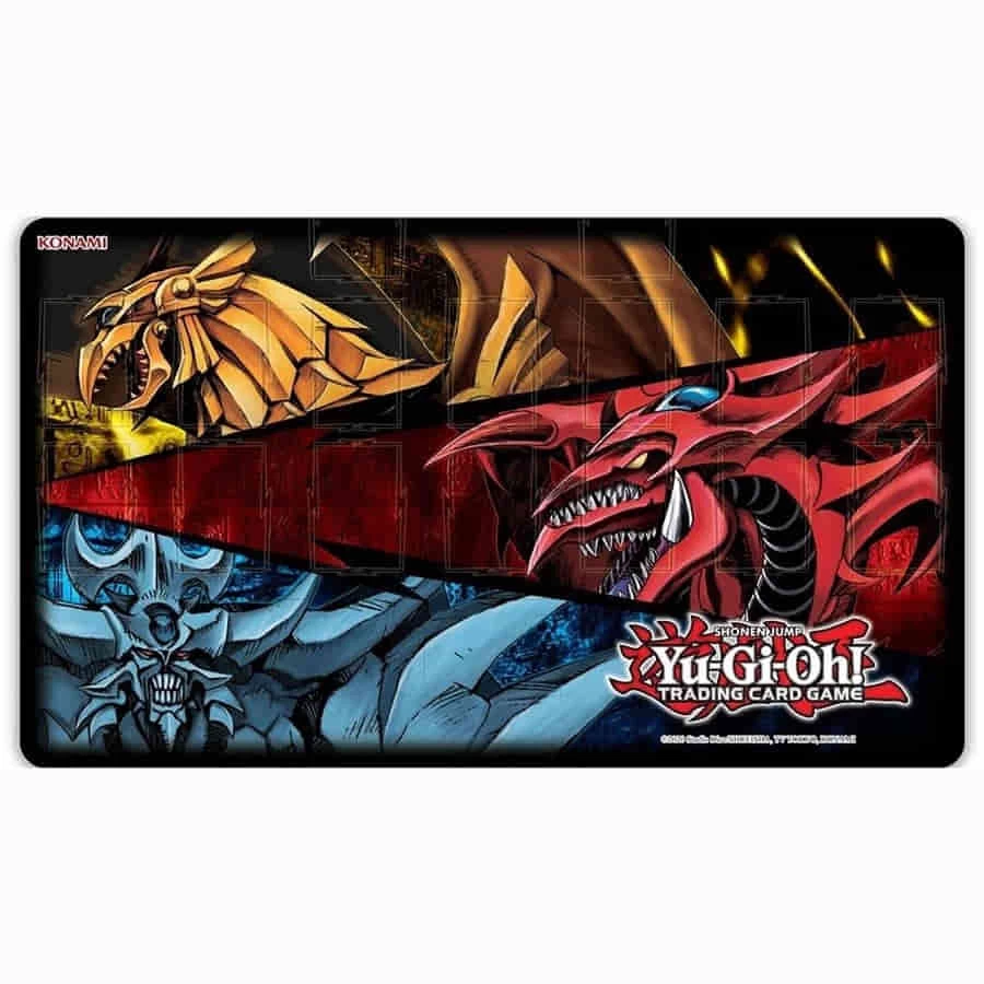 Playmat: Yu-Gi-Oh! - Slifer, Obelisk, Ra