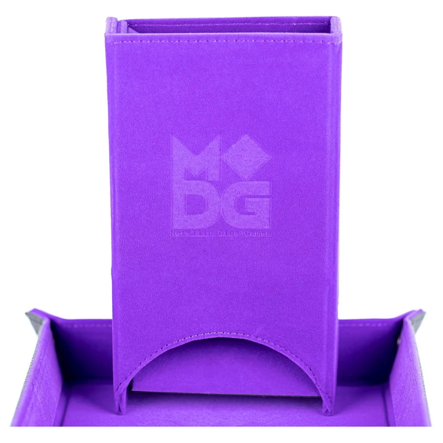 Velvet Fold UP Dice Tower: Purple 3 Velvet Fold UP Dice Tower: Purple